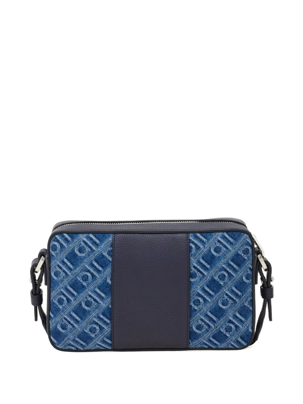 Shop Ferragamo Monogram-jacquard Shoulder Bag