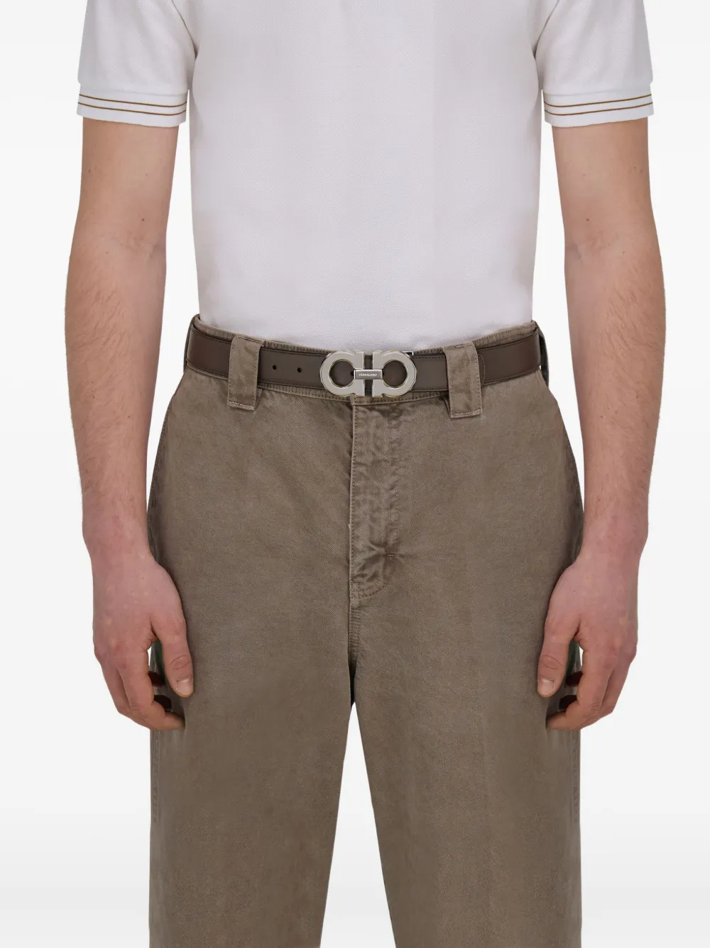 Ferragamo Reversible Leather Belt