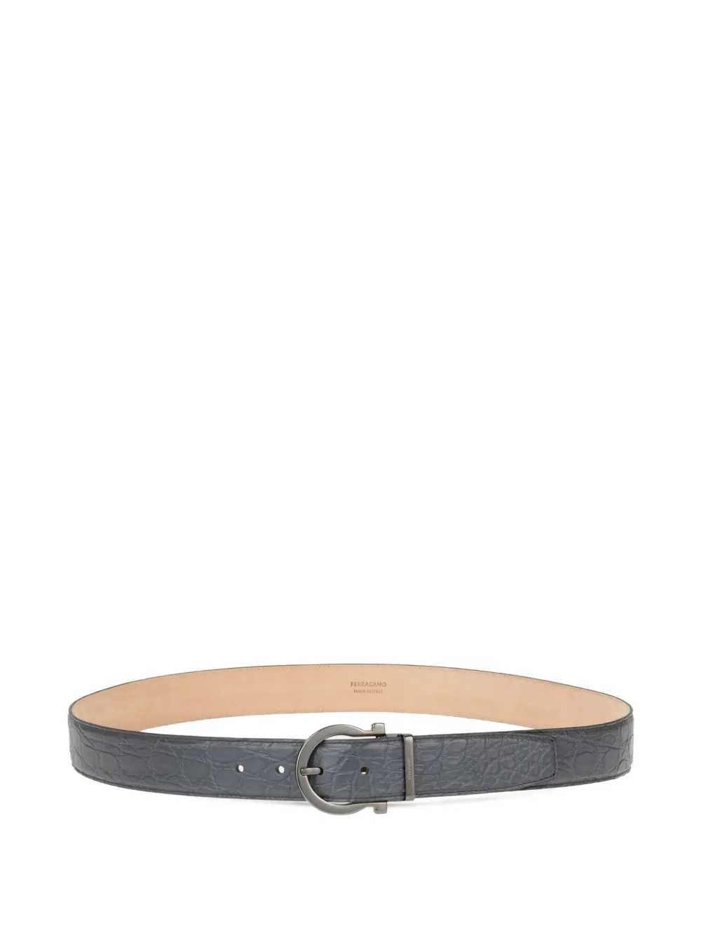 Ferragamo adjustable Gancini belt | Blue | Image 1