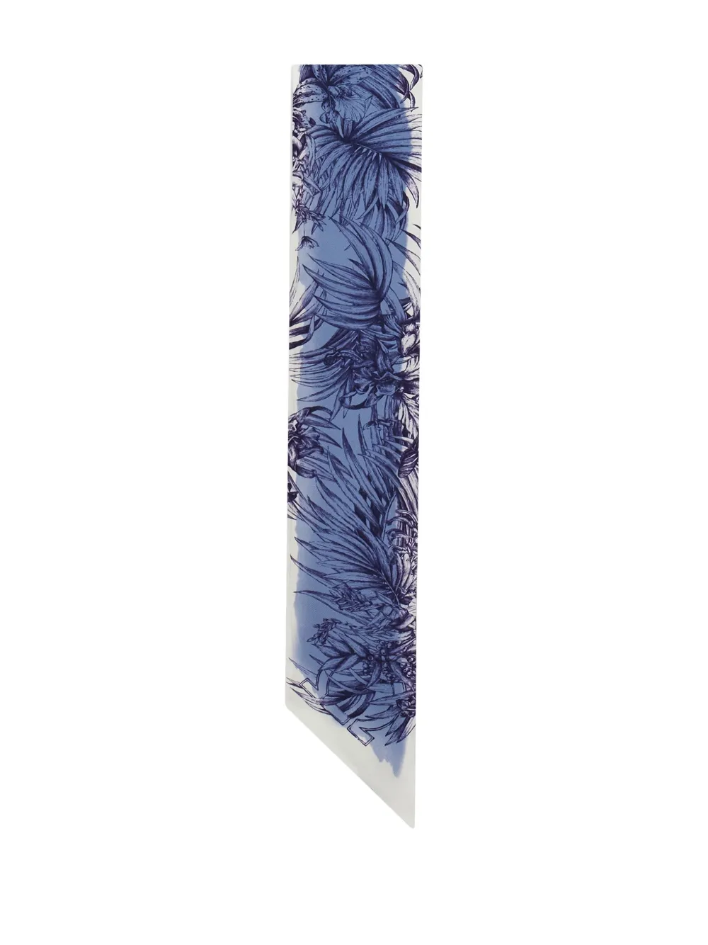 Ferragamo Zijden sjaal Blauw