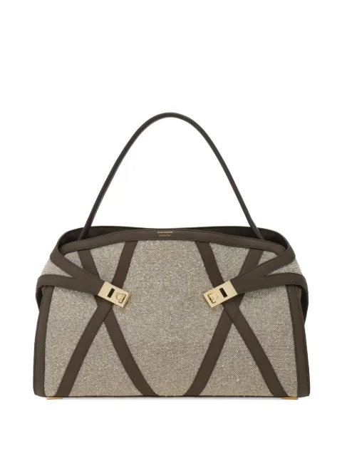 Ferragamo شنطة كتف 'هاغ'