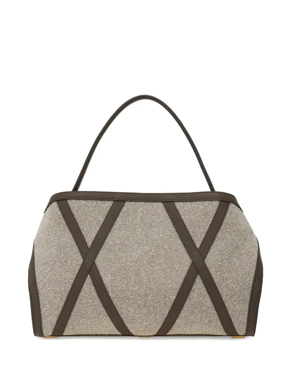 Ferragamo Hug schoudertas Wit