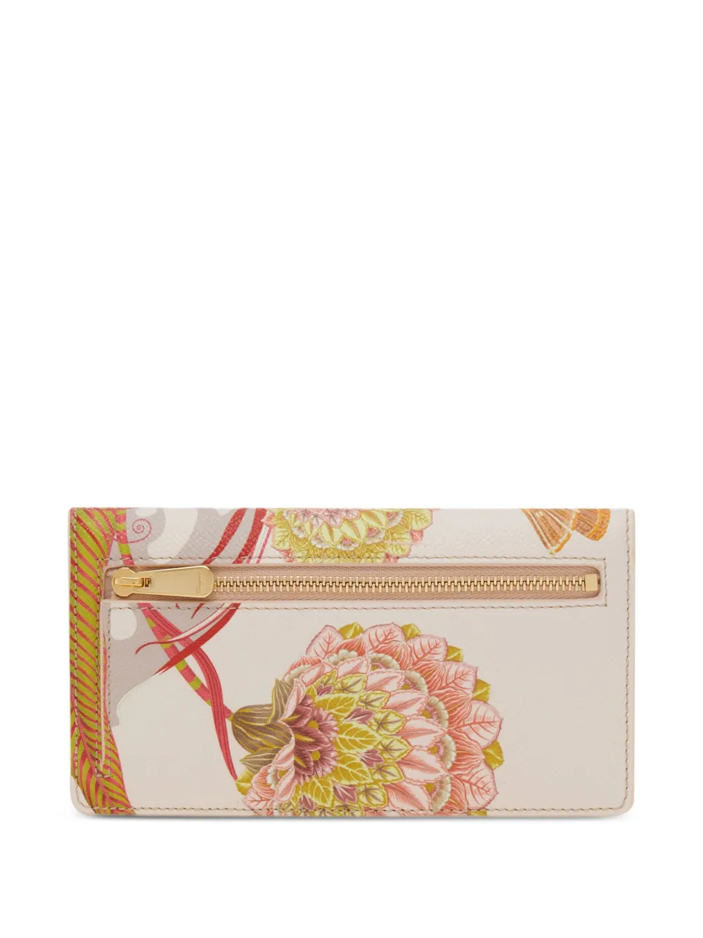 Ferragamo Gancini portemonnee Wit