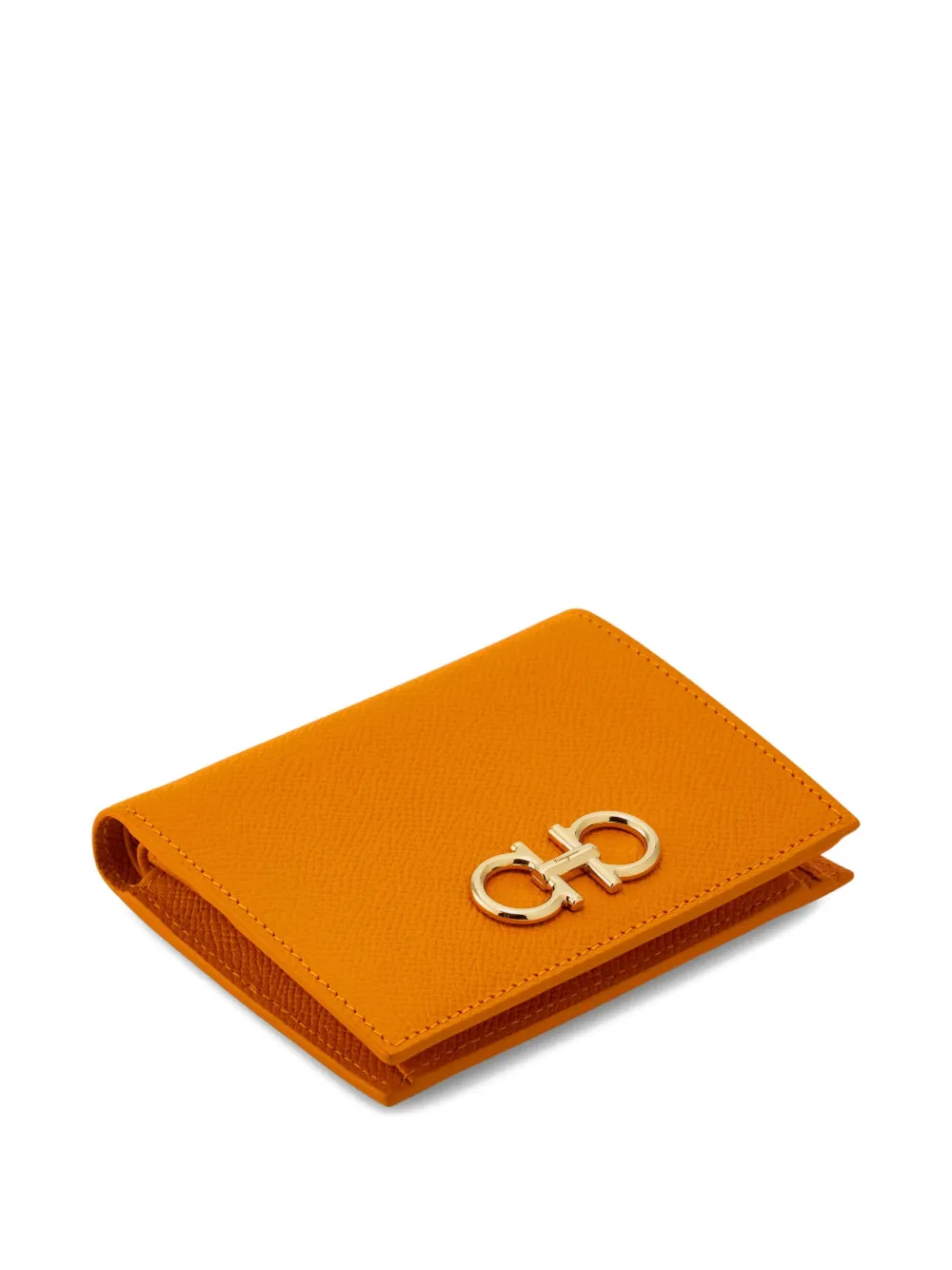 Ferragamo Gancini portemonnee Oranje