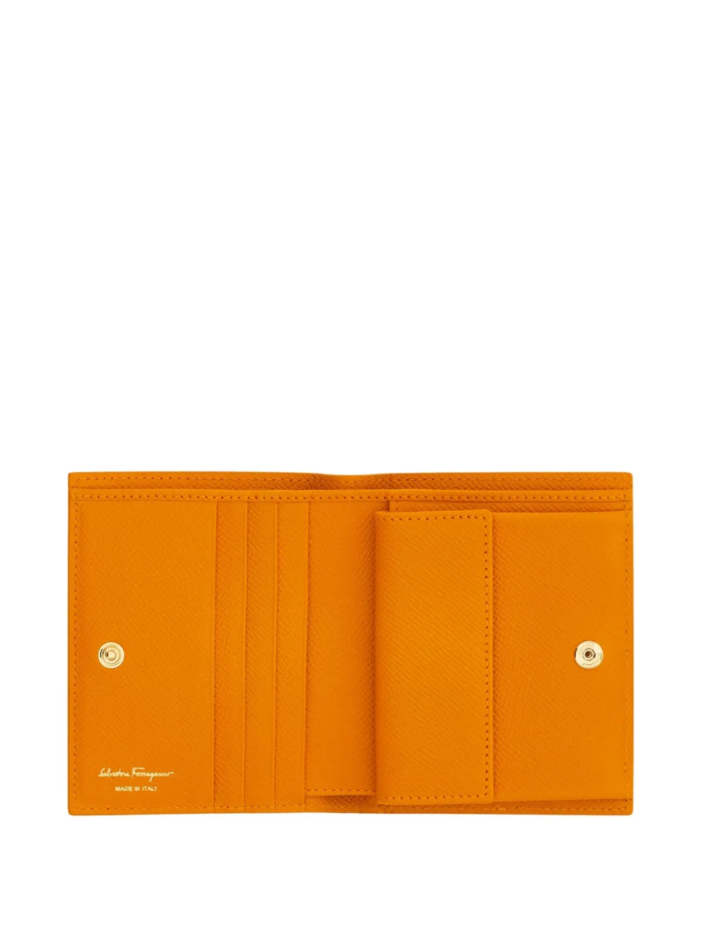 Ferragamo Gancini portemonnee Oranje