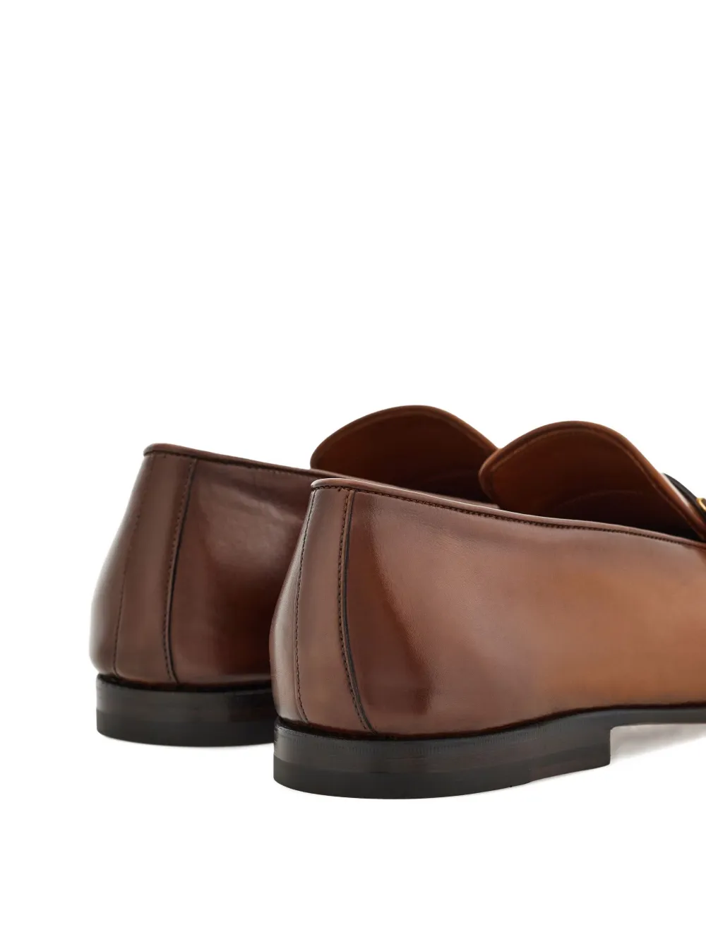 Ferragamo Tramezza gancini-buckle loafers Brown