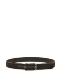 Ferragamo woven-texture belt - Brown
