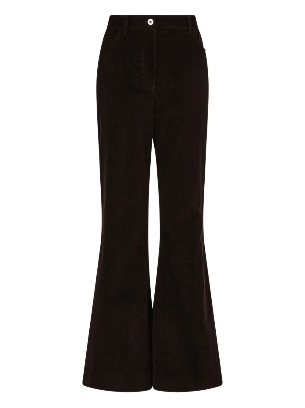 Ferragamo flared trousers | Brown | Image 1