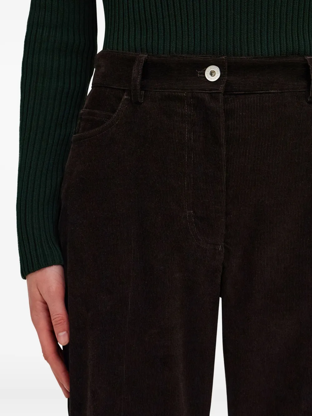 Ferragamo Flared broek Bruin