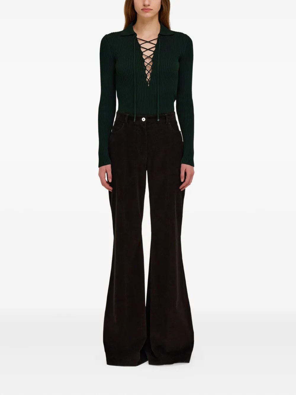 Ferragamo flared trousers | Flared & Bell-Bottom Pants | Image 2