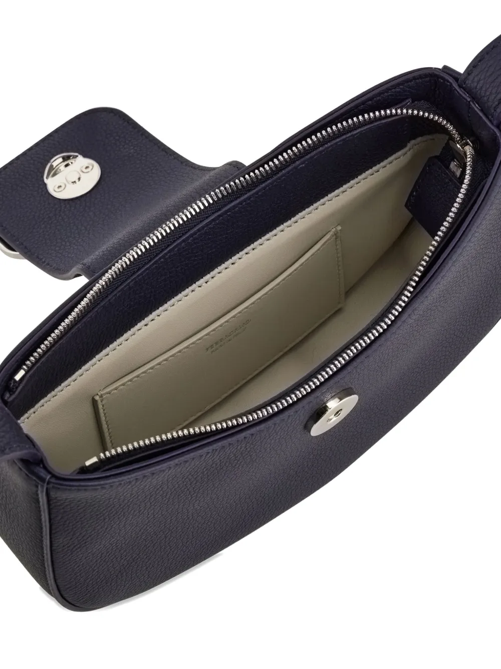 Ferragamo Leren mini tas Blauw