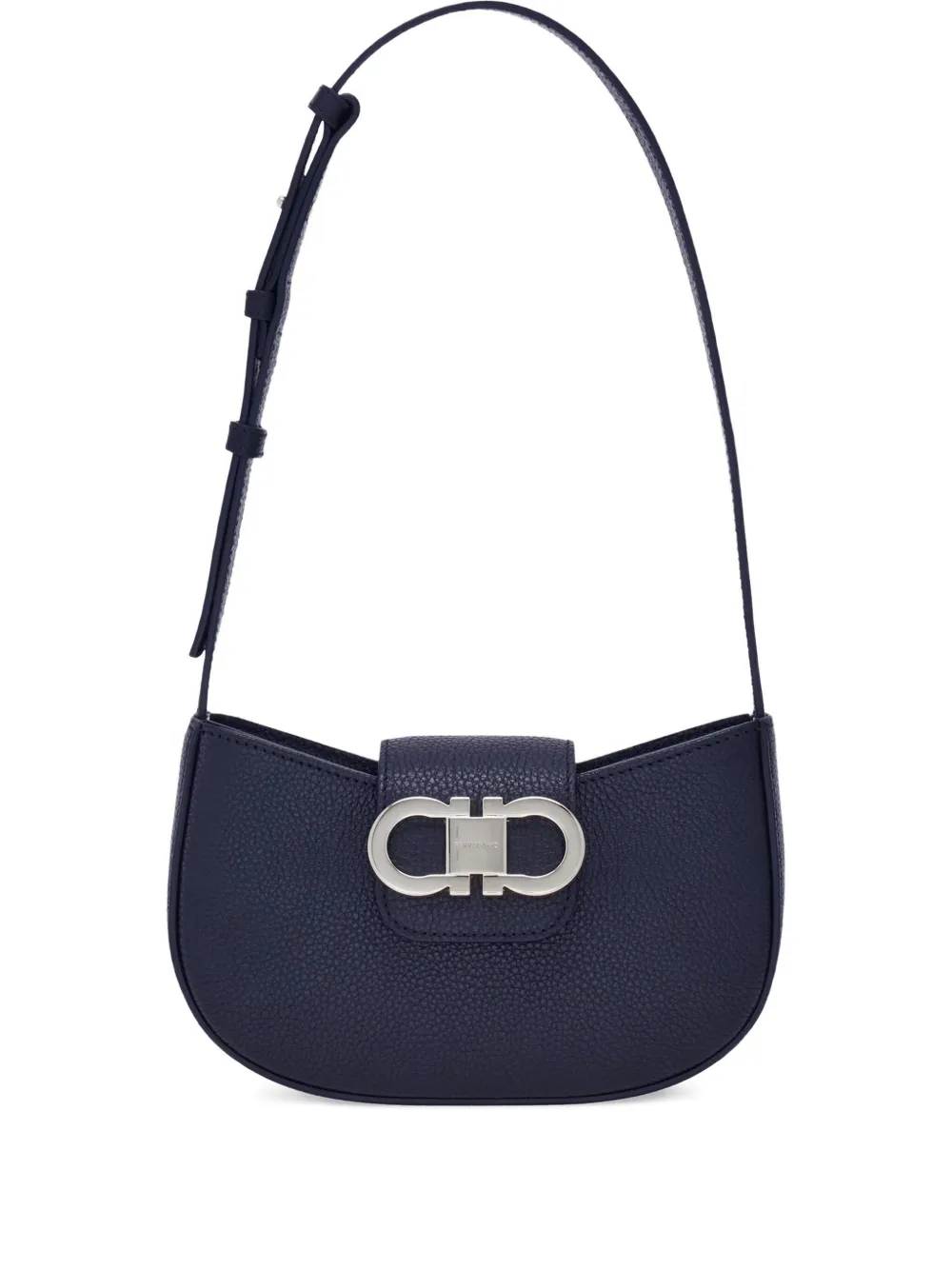 Ferragamo Leren mini tas Blauw
