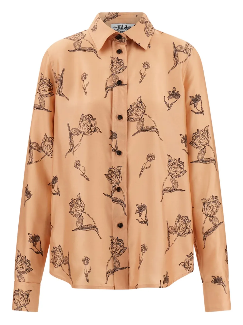Ferragamo silk shirt | Pink | Image 1