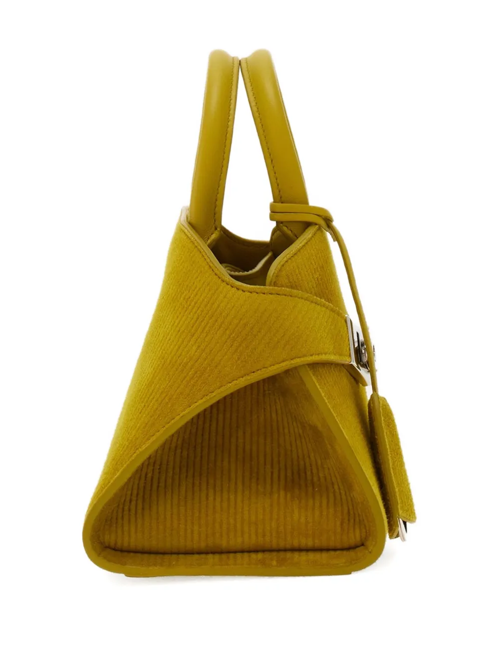 Ferragamo Hug leren shopper Groen