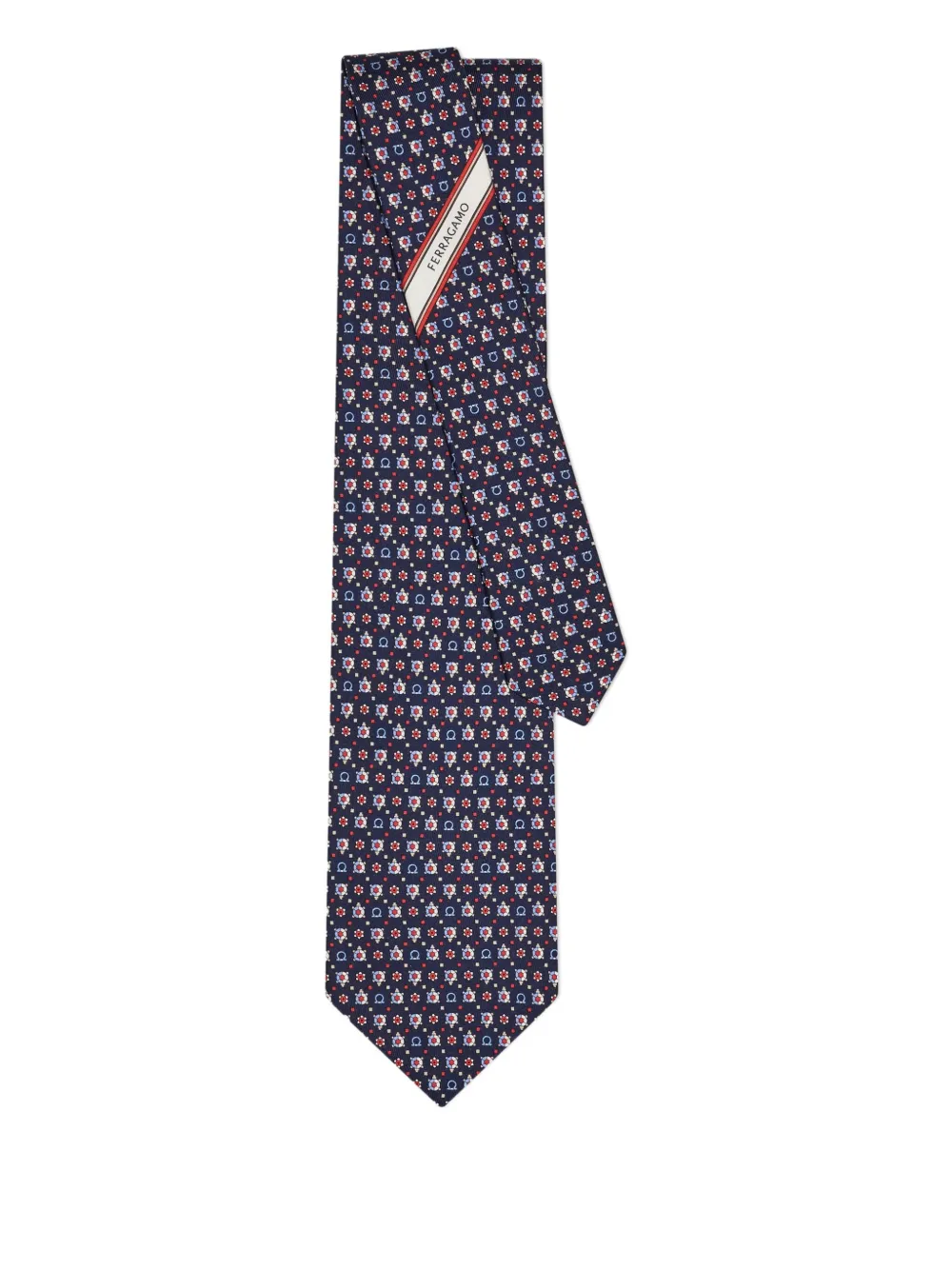 Ferragamo turtle-print silk tie | Image 2