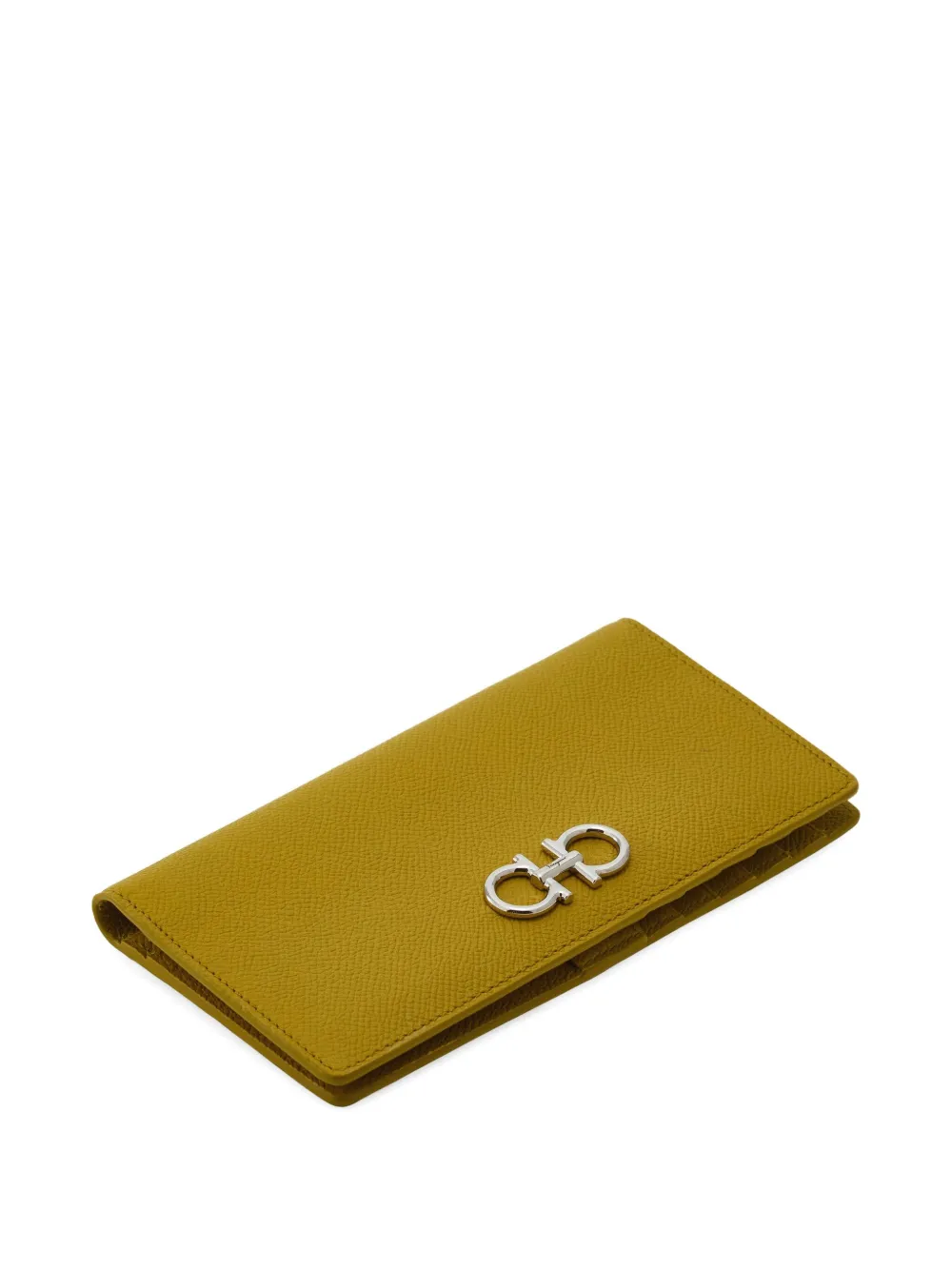 Ferragamo Gancini portemonnee Groen
