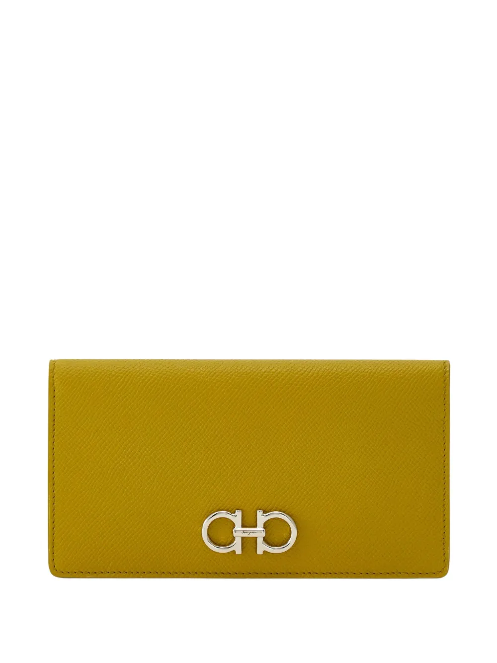 Ferragamo Gancini portemonnee Groen