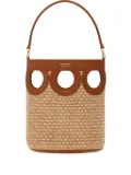 Ferragamo mini Gancini bucket bag - Neutrals