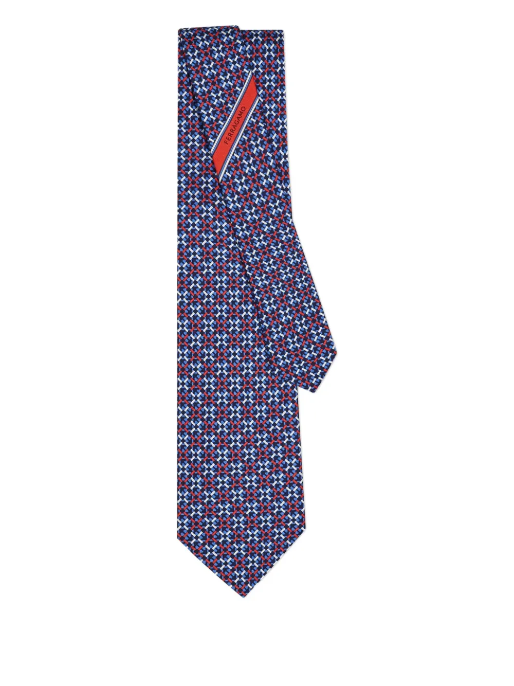 Ferragamo geometric-patterned tie | Image 2