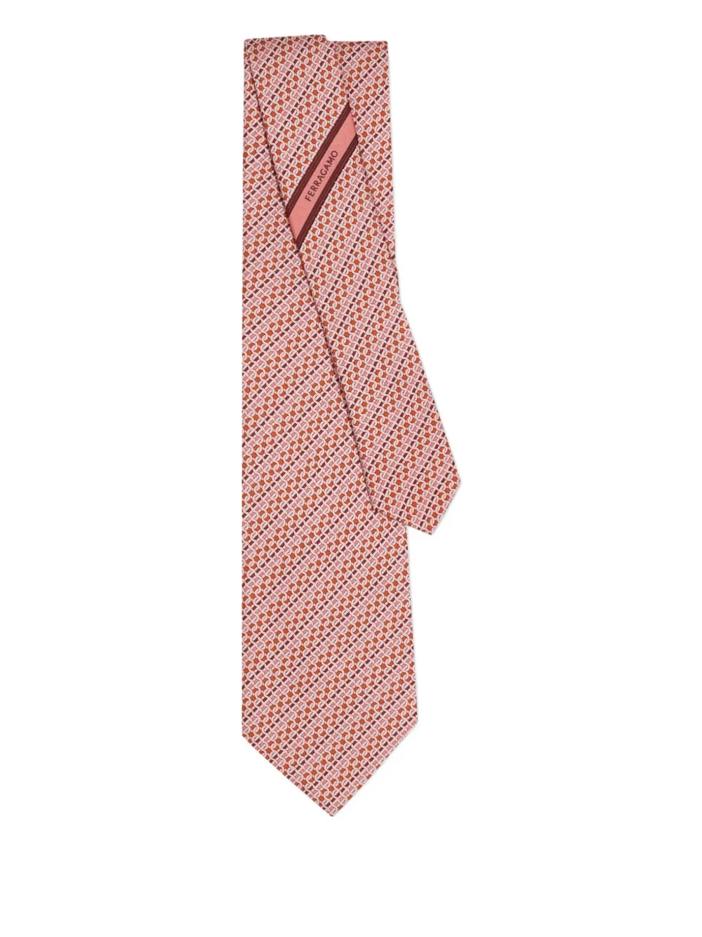 Ferragamo patterned silk tie | Image 2