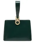 Ferragamo Gancini geometric mini bag - Green