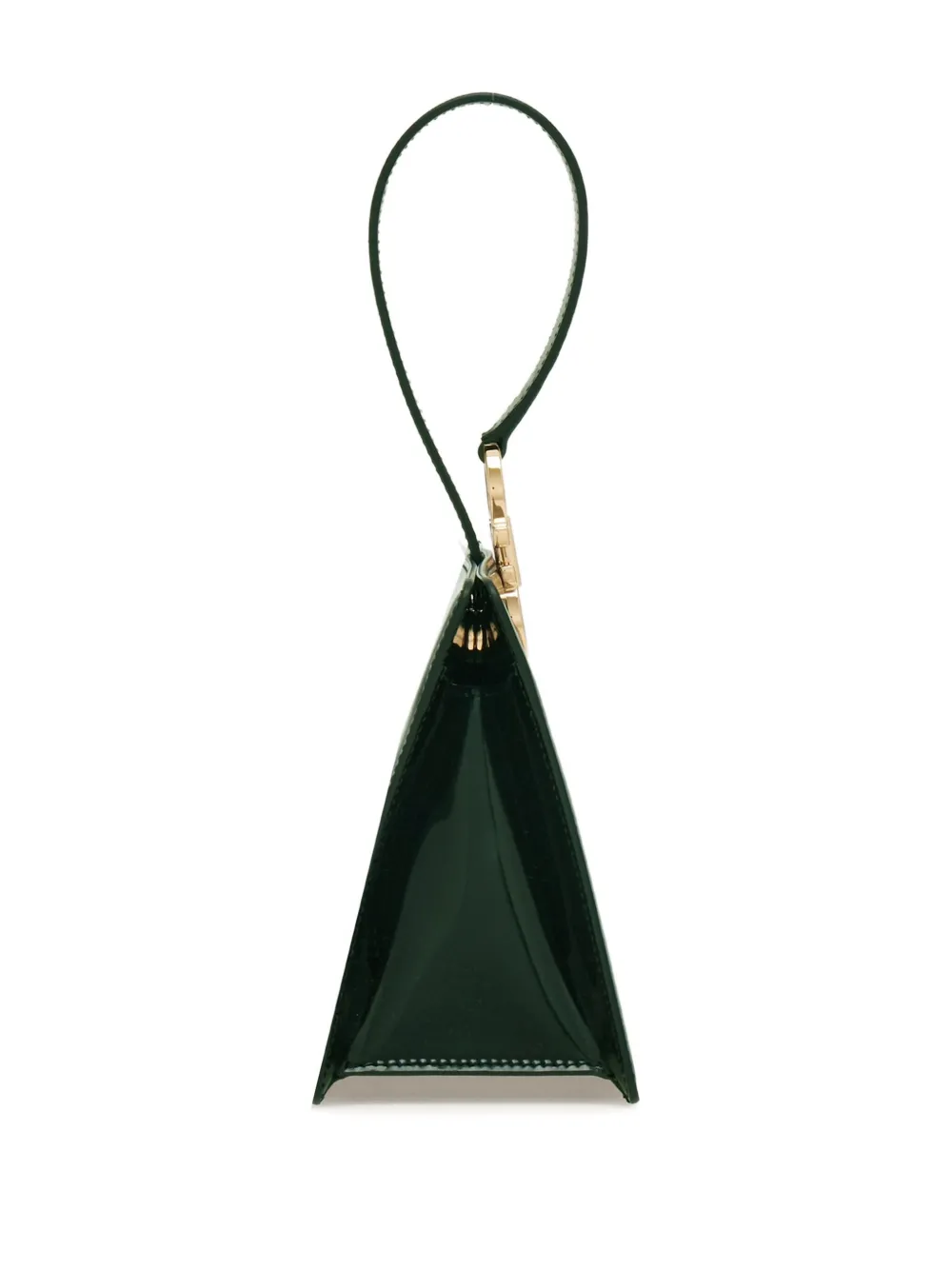 Ferragamo Gancini Geometric Mini Bag In Green