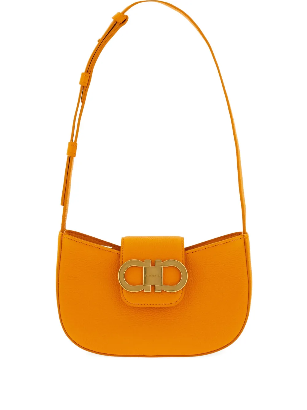 Ferragamo Gancini kleine tas Oranje