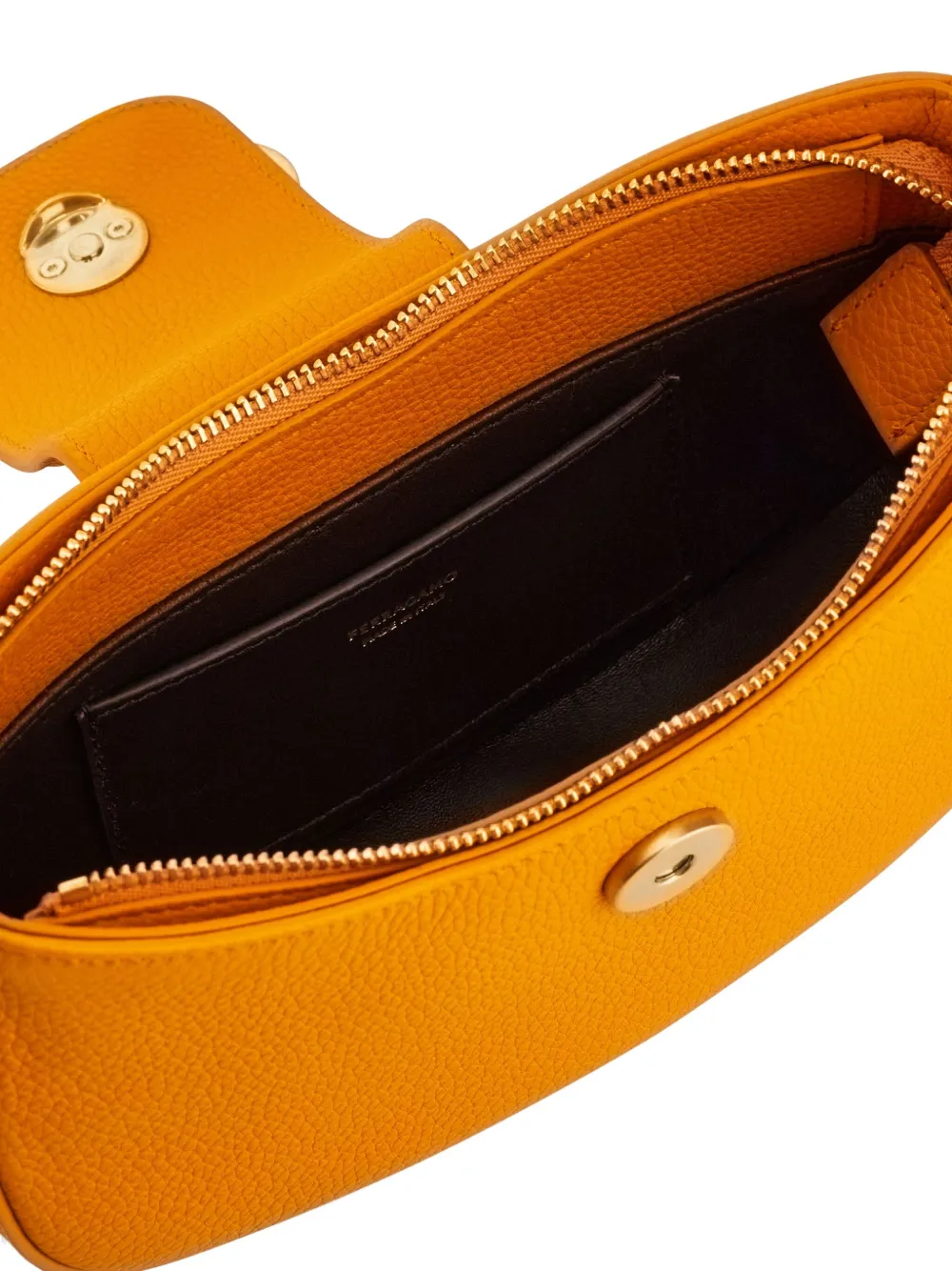 Ferragamo Gancini kleine tas Oranje