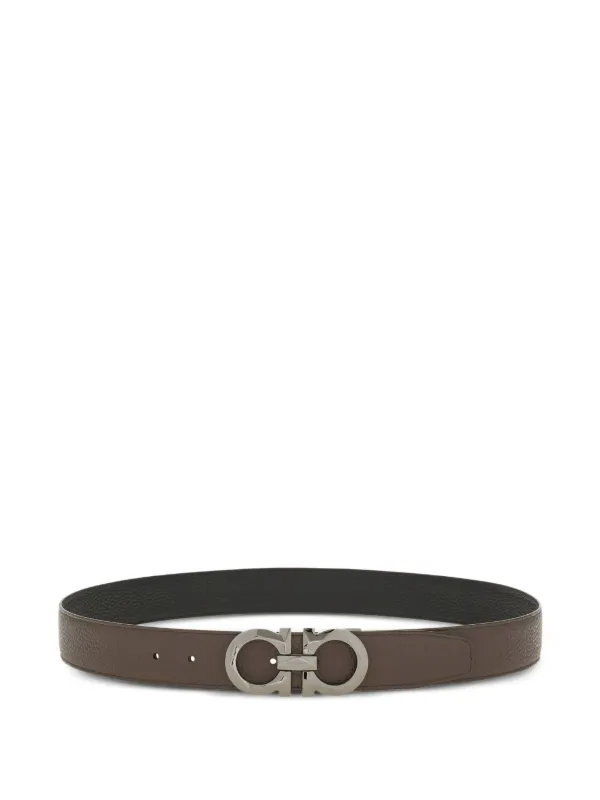 Ferragamo リバーシブル レザーベルト | ブラウン | FARFETCH JP