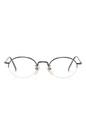 Jean Paul Gaultier Pre-Owned オーバルフレーム サングラス