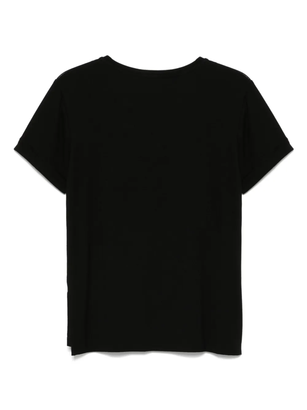 EMPORIO ARMANI RHINESTONE-LOGO T-SHIRT