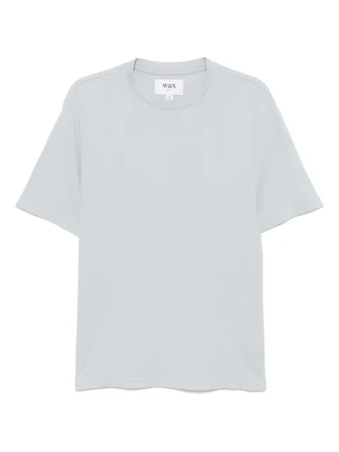 Wax London pale textured organic cotton t-shirt