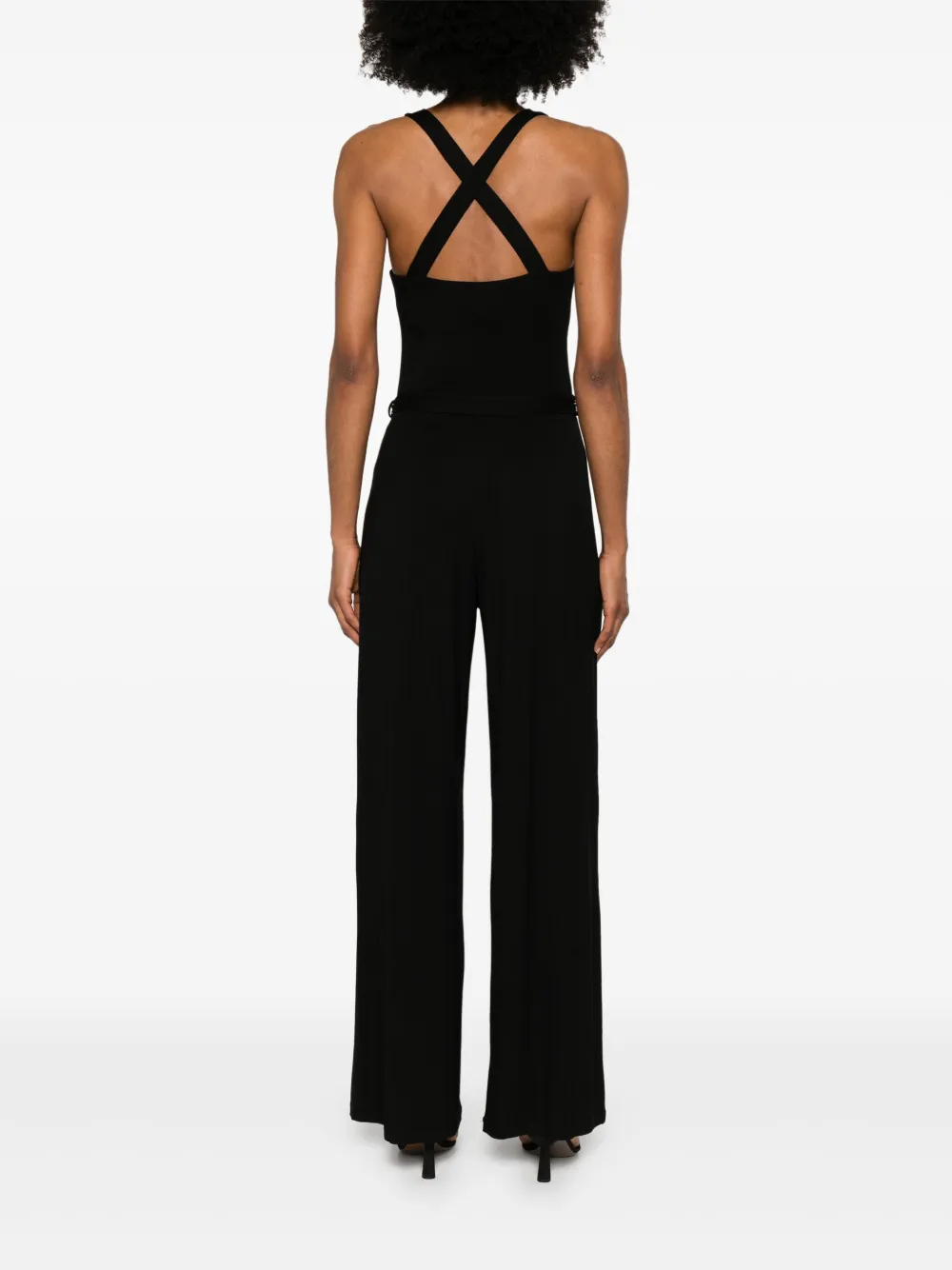 EMPORIO ARMANI LOGO-EMBELLISHED JUMPSUIT