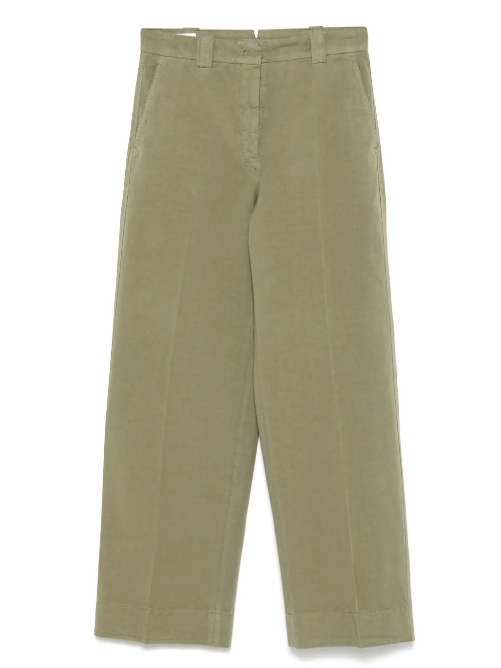 Incotex Straight broek Groen