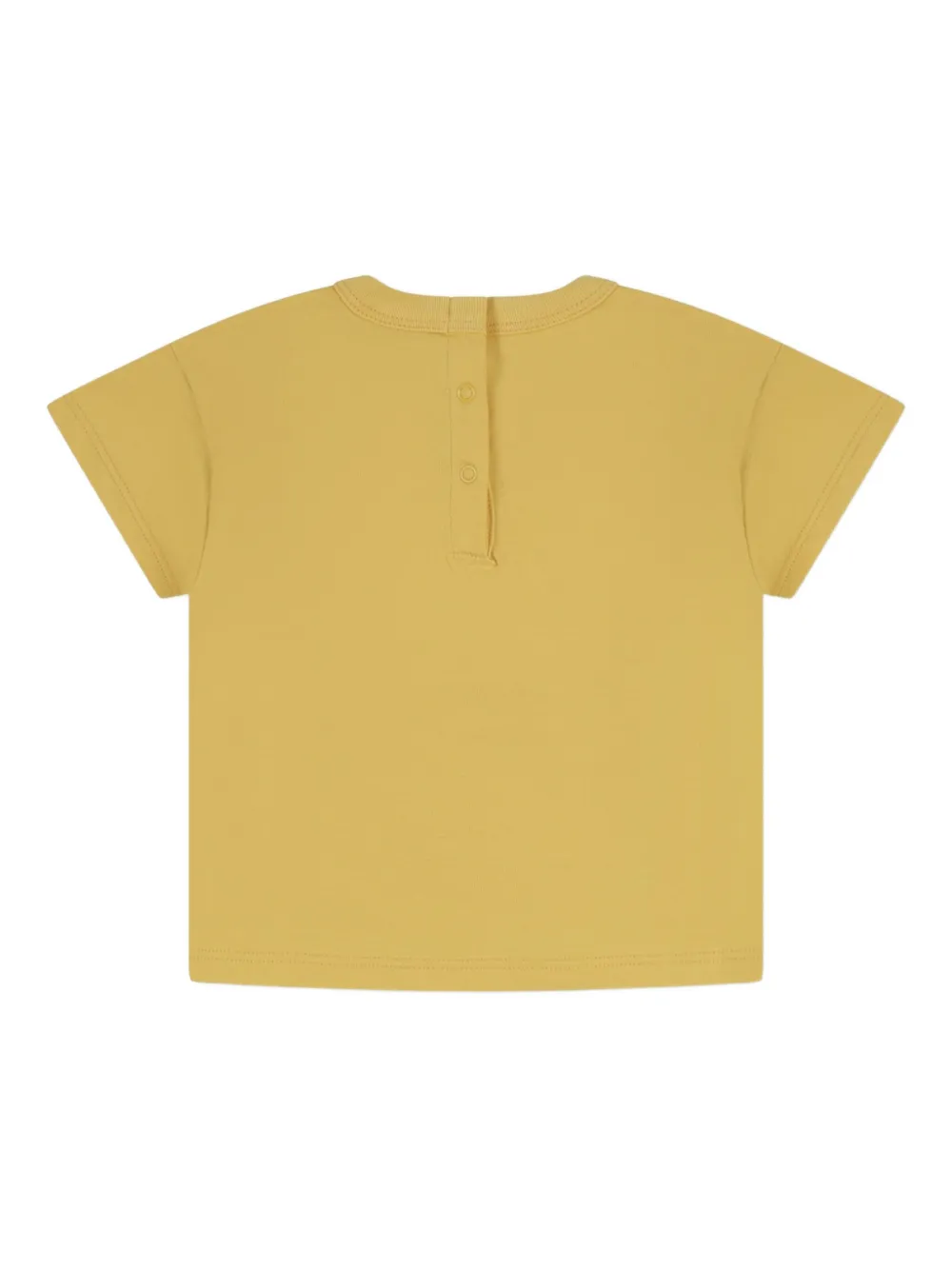Petit Bateau rainbow-applique T-shirt Geel