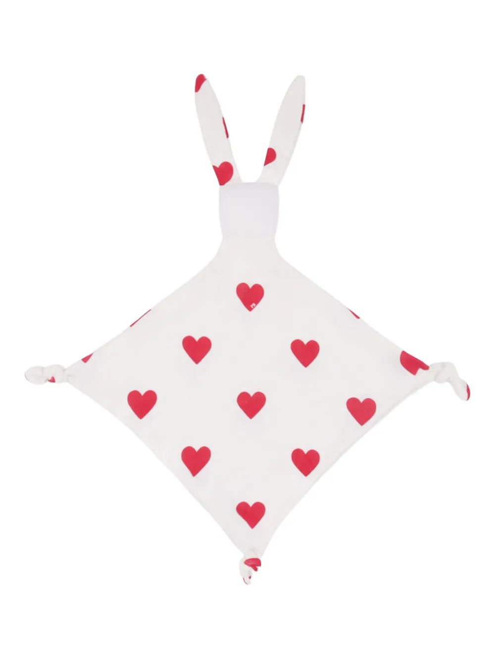 Petit Bateau heart-print organic cotton baby gift set Wit