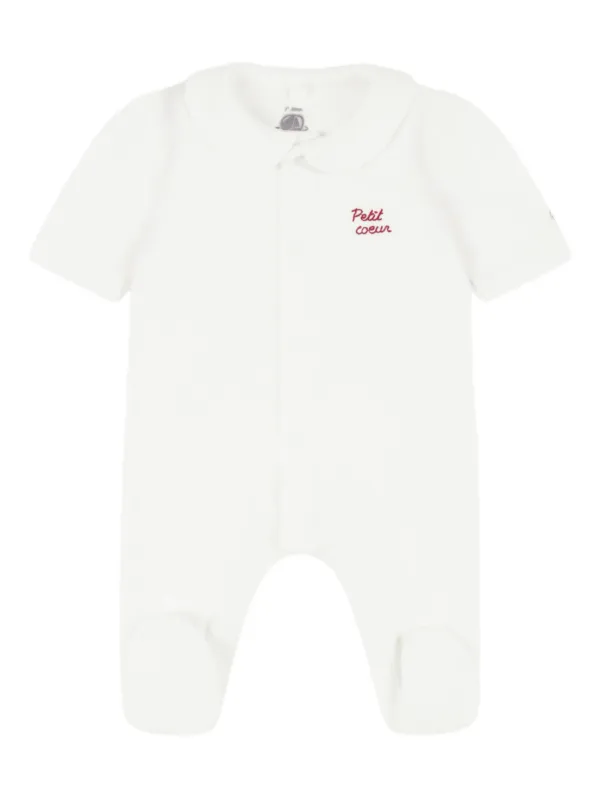 Petit Bateau ハートプリント ベビーギフト セット | ホワイト