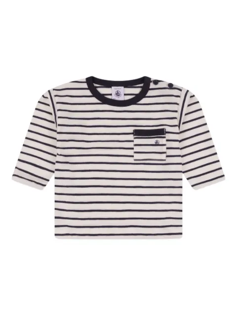 Petit Bateau striped pocket T-shirt