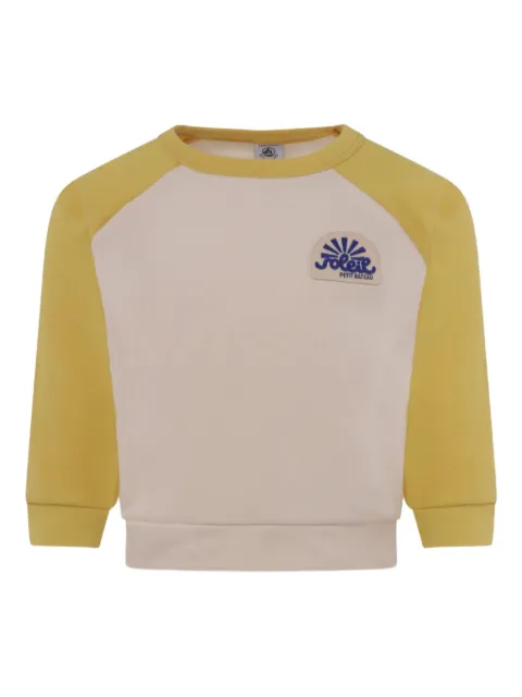 Petit Bateau raglan-sleeves logo sweatshirt