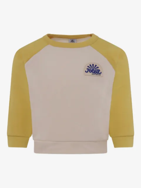 Petit Bateau raglan-sleeves logo sweatshirt