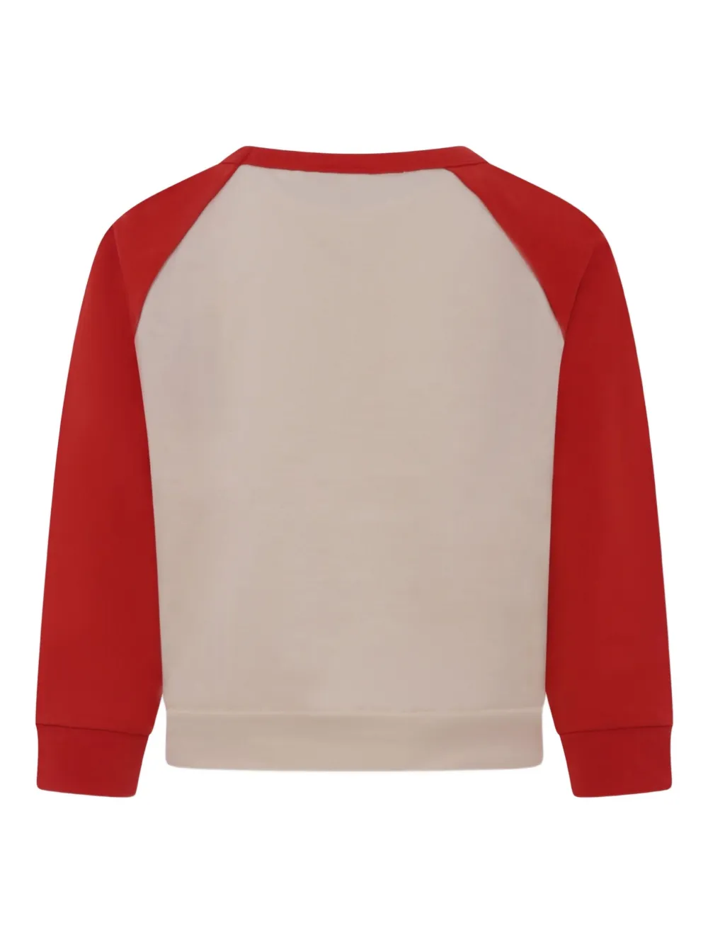 Petit Bateau raglan-sleeves logo sweatshirt Beige