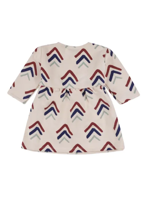 Petit Bateau graphic-print organic cotton dress