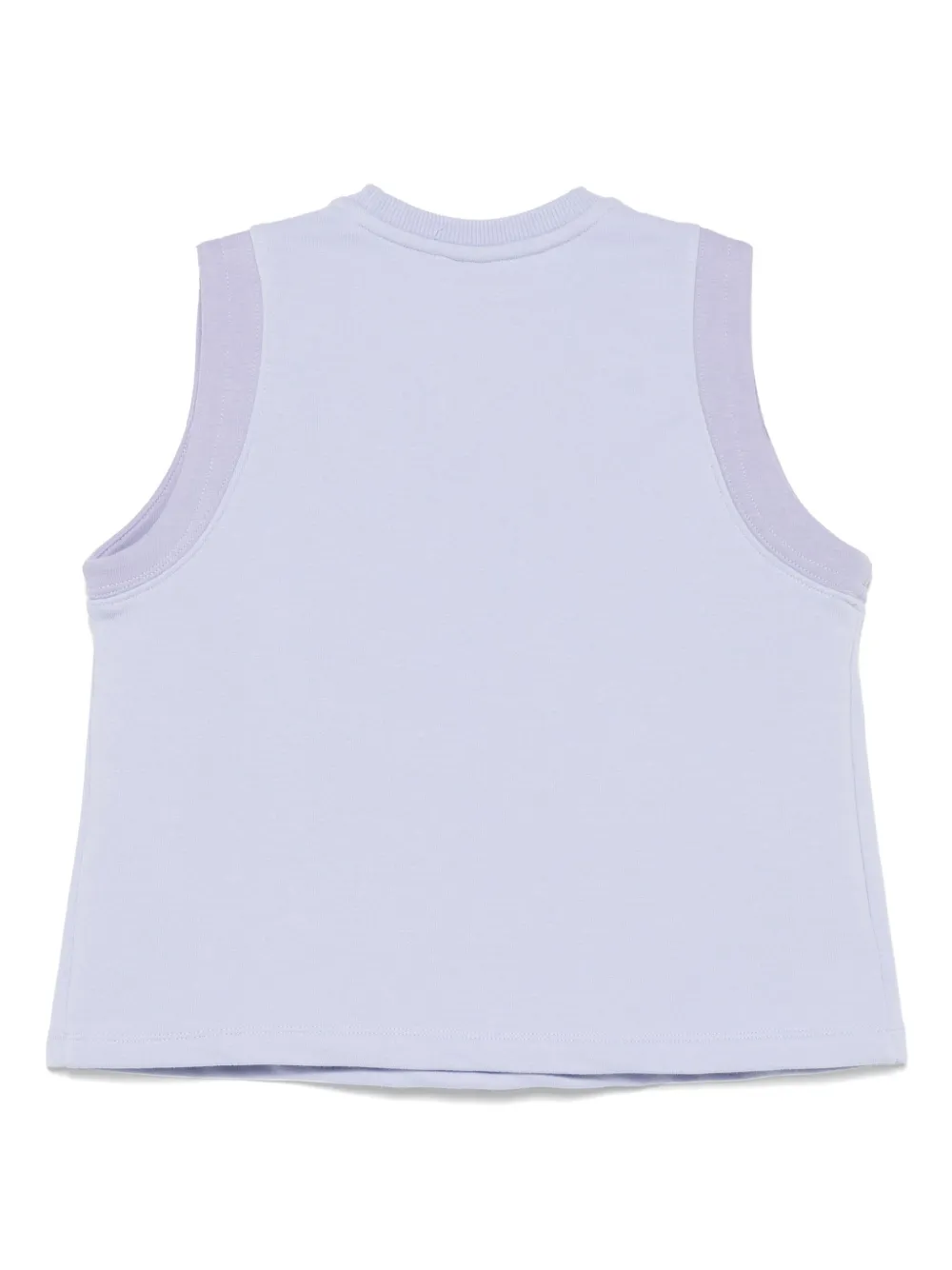 The North Face Terry cropped top Paars