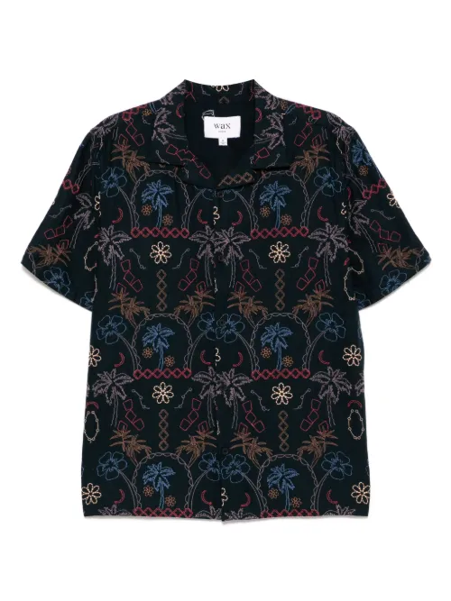 Wax London chemise Didcot - Bleu - Wax London - Modalova