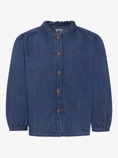 Petit Bateau denim blouse