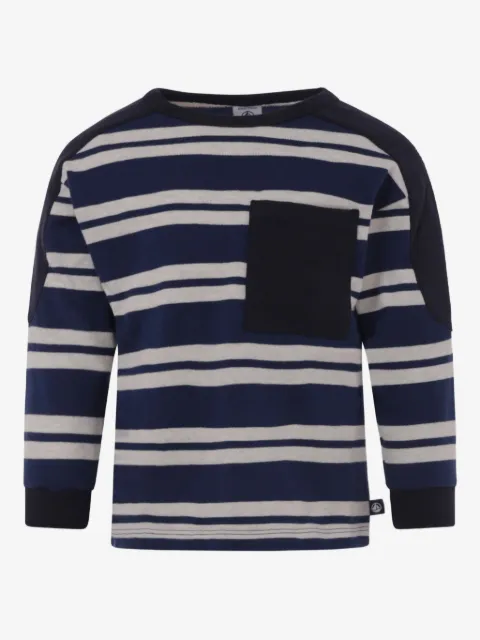 Petit Bateau suéter a rayas