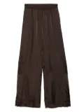 ASPESI satin trousers - Brown