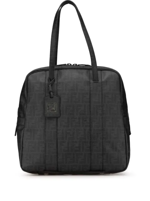 Fendi Pre-Owned bolsa de mano Zucca Coated Canvas 2010-2024