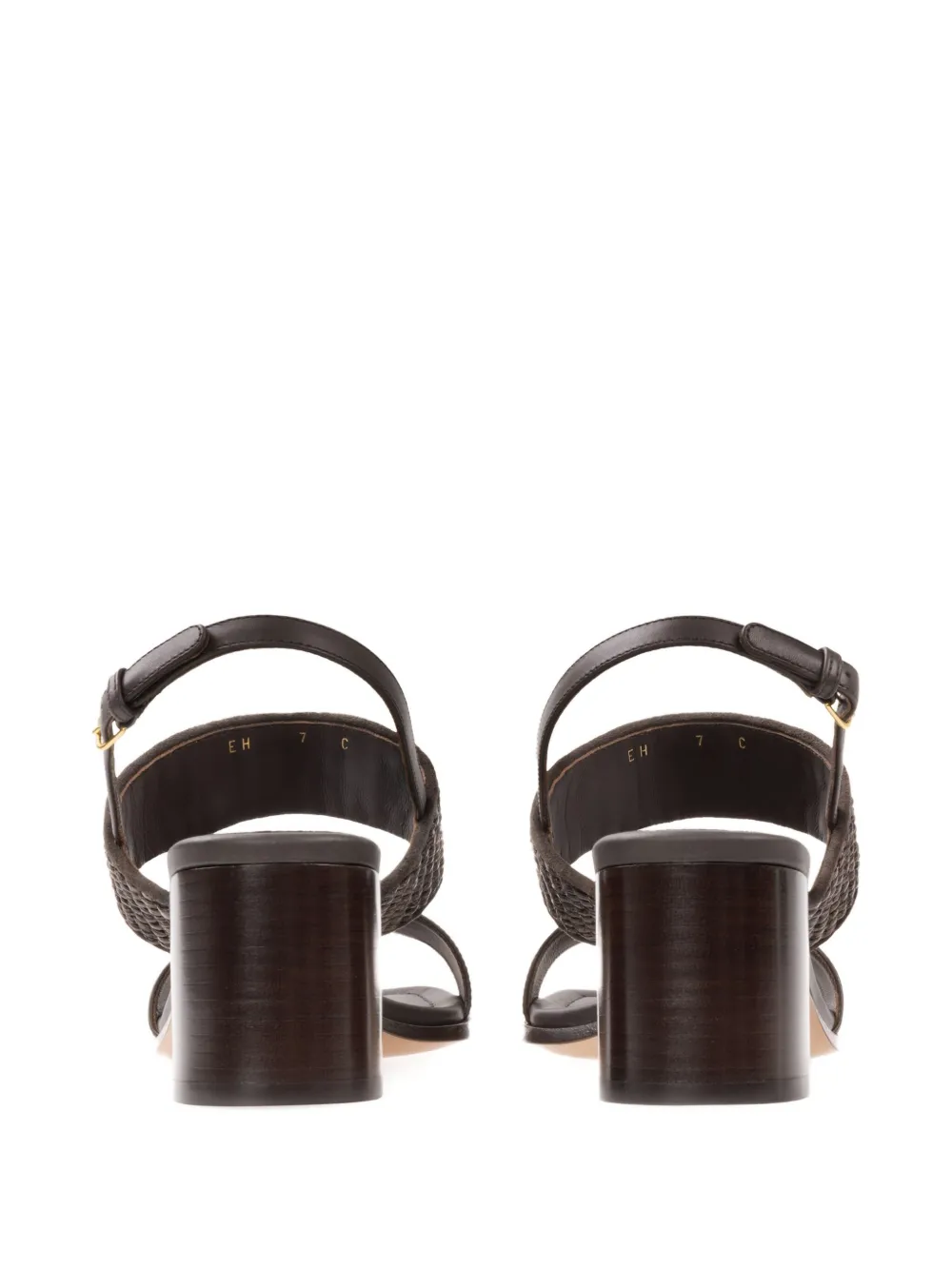 Ferragamo 55mm Gancini Block-heel Sandals
