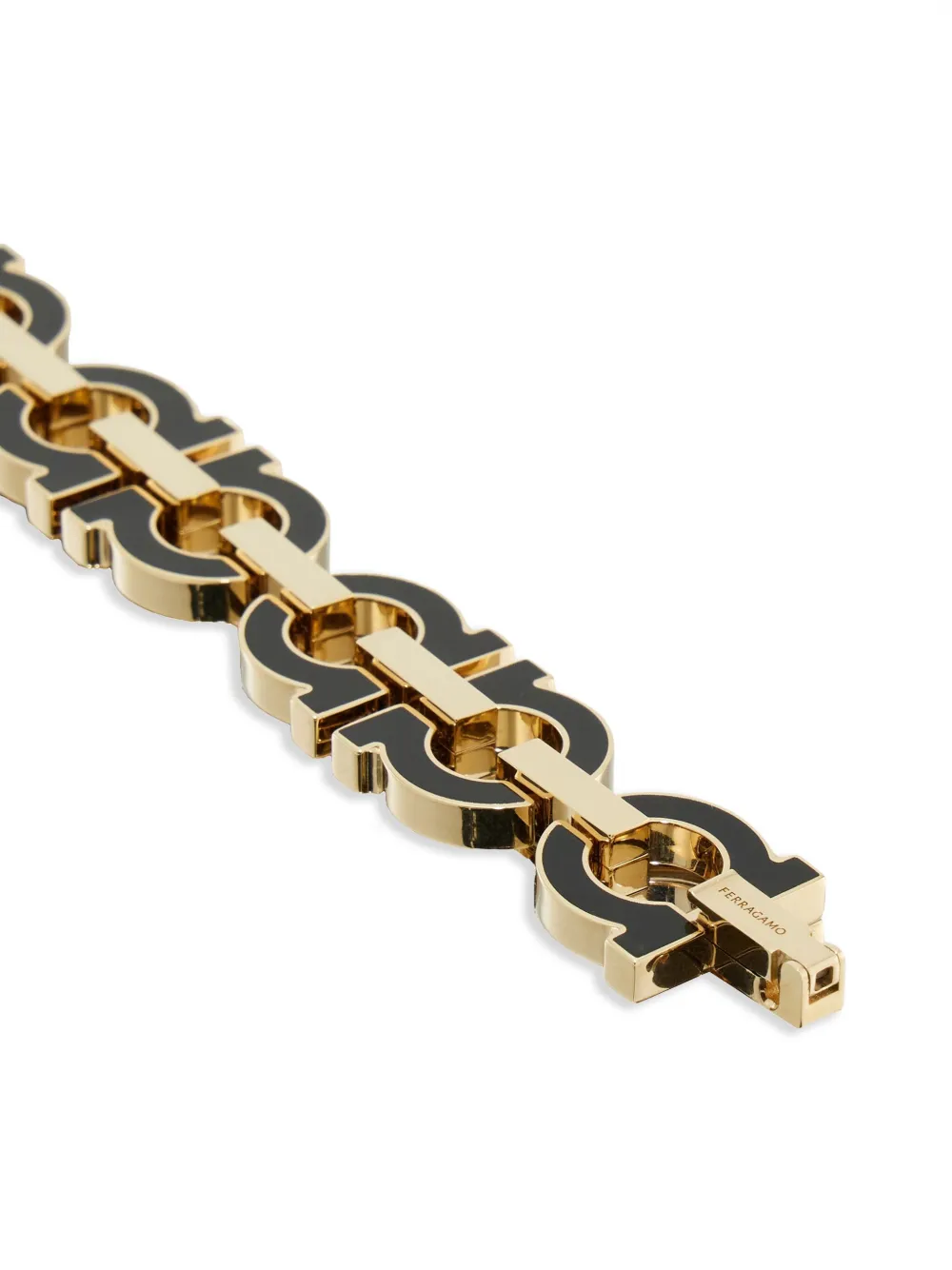 Ferragamo S/m Gancini Bracelet In Gold